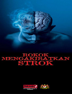 Merokok mengakibatkan Strok (B. Malaysia)